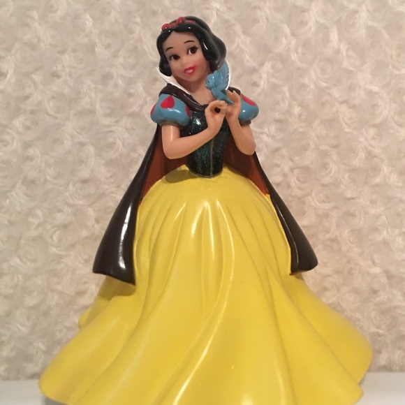 VINTAGE VINYL AUTH DISNEY SNOW WHITE BANK MINT - Picture 5 of 16